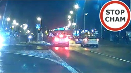 Ledwo uszedł z życiem.  Cud, że nie doszło do potrącenia.  #2128 Wasze Filmy