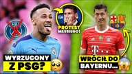 BOMBA! Neymar WYRZUCONY z PSG, Lewandowski WRÓCIŁ do Monachium, NOWA ROLA Zielińskiego w Napoli!