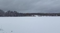 Zamarznięte Jezioro Wyspowo 