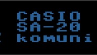 Casio SA 20 DEMO