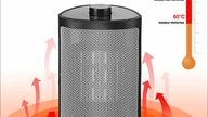 Orony Ceramic Portable Space Heater with Adjustable Heating Level