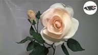 Jak zrobić róże z foamiranu [HOW TO MAKE FOAM ROSE] - Pomysły plastyczne dla każdego