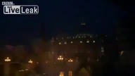 Piorun uderza w bazylike św piotra