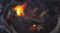 Rozpalanie ognia za pomocą gliceryny i nadmanganianu potasu (KMnO4) #shorts