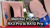 Roboty do mycia okien Welltec Probot RX10 Pro & RX3 Pro