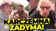 PANI JEST NIEMKĄ! ZADYMA NA BAZARZE! Emeryci SKOCZYLI SOBIE DO GARDEŁ