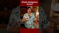 Kiedy dodajemy kwaśne produkty do potraw? #shorts