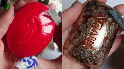 Soap Carving ASMR Relaxing Sounds no talking Satisfying ASMR Video