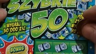 Zdrapki SZYBKIE 50 WYGRAJ 50 000 zł #shorts