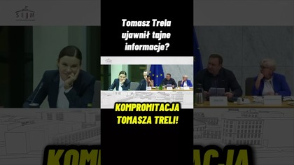 Tomasz Trela ujawnił tajne informacje?