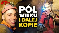 Andrzej eksplorował jaskinie jak Morze martwe było jeszcze tylko chore
