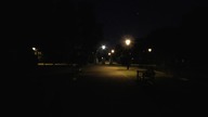 Barnet Garden on the night.  / Ogród Barnet w nocy.