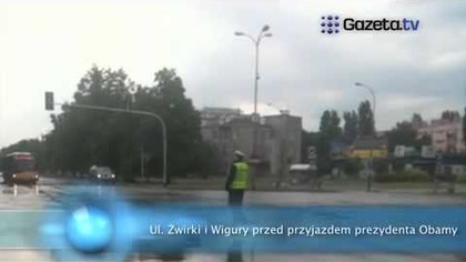Obama w Polsce. Pusto na Żwirki i Wigury