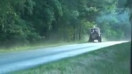 Traktor KOSI znaki drogowe!