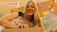 Moja siostra robi unboxing paczki! // vlogmas #5