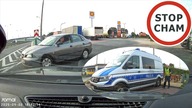 Starszy Pan próbował wjechać pod prąd na ekspresówkę - chciał uniknąć Policji? #1982 Wasze Filmy