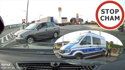 Starszy Pan próbował wjechać pod prąd na ekspresówkę - chciał uniknąć Policji? #1982 Wasze Filmy