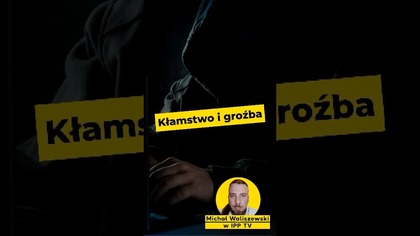 Kłamstwo i groźba @Świat_Nie_Śpi_M. Waliszewski w #IPPTVNaŻywo #polityka