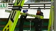 Polscy skoczkowie trenowali w Ramsau (20. 12. 2008)