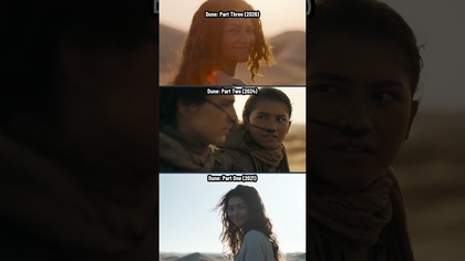 Dune 3 Side By Side With Parts 1 and 2