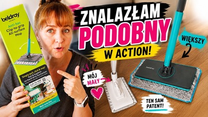 Znalazłam w Action mop podobny do mojego ulubionego! 