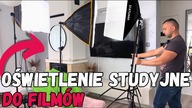 Jakie oświetlenie studyjne wybraliśmy do nagrywania filmów? #oświetlenie #lampy #filmy