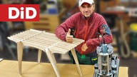 1004.  Oryginalna ławeczka ze sklejki - Yeti Tool SmartBench w akcji!