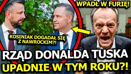 RZĄD TUSKA UPADNIE W TYM ROKU? KOALICJANCI KNUJĄ PRZECIW PREMIEROWI, A ON WYDZIERA SIĘ NA MINISTRÓW!