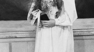 Alwida Bajor.  Pierwsza komunia.  Kościół św.  Rafała w Wilnie, pocz.  lat 50.  XX w.