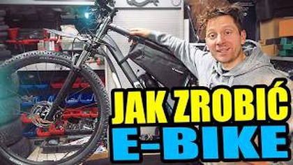 JAK PRZEROBIĆ ZWYKŁY ROWER NA ELEKTRYCZNY 100G Geeko e-bike konwersja