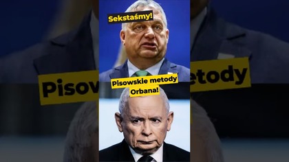 Sekstaśmy - pisowskie metody Orbana! #Orban #PiS #Pegasus #inwigilacja #Nawrocki #GrandHotel