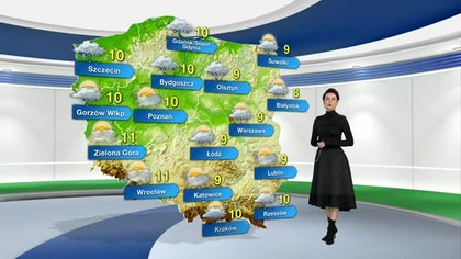 Prognoza pogody na TVN Meteo (08. 11. 2023)