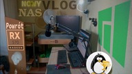 [VLOG] Moje studio, 3 Miesiące na Manjaro, nowy NAS OpenMediaVault 7010, powrót RX 570 itp :)