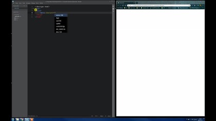Centrally set text, basic version