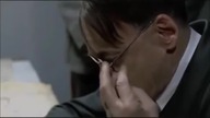 Adolf Hitler dowiaduje sie o przegranej Niemcow z Polska. 