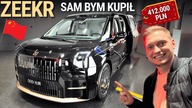TESTUJĘ CHIŃSKI LUKSUSOWY ZEEKR  Nigdy nie siedziałem w czymś takim...