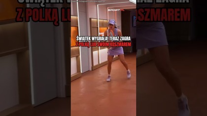 Iga Świątek wygrała!  Ale w następnej rundzie zagra z RODACZKĄ lub SWOIM NAJGORSZYM KOSZMAREM