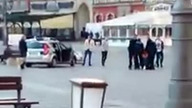 Amatorskie nagranie z niedzielnego zatrzymania Igora S.