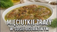 Obłędnie MIĘKKIE ZRAZY mielone w sosie ogórkowym!  Przepis na obiad