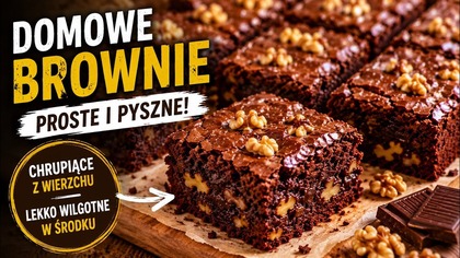  To BROWNIE znika w 10 minut! Najlepszy przepis na mega czekoladowe ciasto 