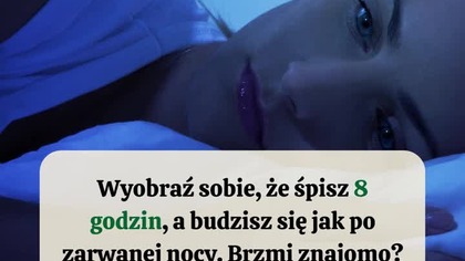  Spałam 8 godzin, ale czuję się, jakbym nie spała wcale  znasz to uczucie?

Nie jesteś sam/a. Wiele osób śpi wystarczająco długo, ale budzi się zmęczonych. Dlaczego?

 sen był płytki lub przerywany,
 wieczorem przeglądałeś/aś telefon,
 zjadłaś/eś coś ciężkiego tuż przed snem,
 napięcie i stres nie odpuściły,
 kawa po 17:00 zrobiła swoje.

Twój organizm nie potrzebuje tylko 8 godzin. Potrzebuje 8 godzin prawdziwej regeneracji.

A to zaczyna się dużo wcześniej, niż kładziesz się do łóżka.

 Ciało, które ma wsparcie w ciągu dnia  ruch, dobrą dietę, spokojny układ nerwowy  śpi głębiej i budzi się z energią.

 Zacznij od prostego kroku: sprawdź, jak dieta prozdrowotna może wpłynąć na Twój sen i poranne samopoczucie. Czasem zmiana talerza to pierwszy krok do prawdziwego wyspania.