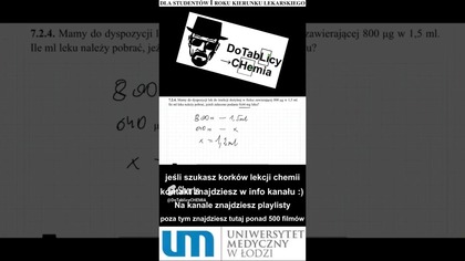 7. 2. 4.  Mamy do dyspozycji lek do iniekcji dożylnej w fiolce..#shorts #umed #shorts #shorts
