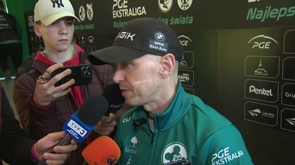 Jarosław Hampel po meczu z Presem Grupą Deweloperską Toruń (11. 05. 2025)