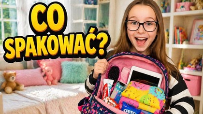 PIERWSZY RAZ ŚPIĘ U KOLEŻANKI!  Co pakuję do plecaka?  Daily Vlog 16 lipca 2026