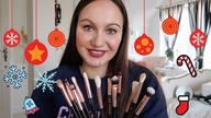 VLOGMAS ODC 1 | ABSOLUTNY PRZEGLAD PEDZLI | DOSTAŁAM JUZ PREZENT MIKOŁAJKOWY