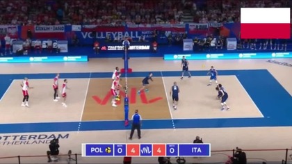 Polska 3:1 Włochy / Liga Narodów siatkarzy (25. 06. 2023)