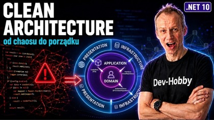Clean Architecture w . NET 10  Live Refactoring (Before  After) #CleanArchitecture