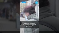 Babcia MOCNO o Tusku.  Potwór #shorts