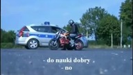 Uprzejmy policjant z Polski