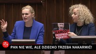 Awantura w sejmie.  Niech pan przeprosi kobiety!